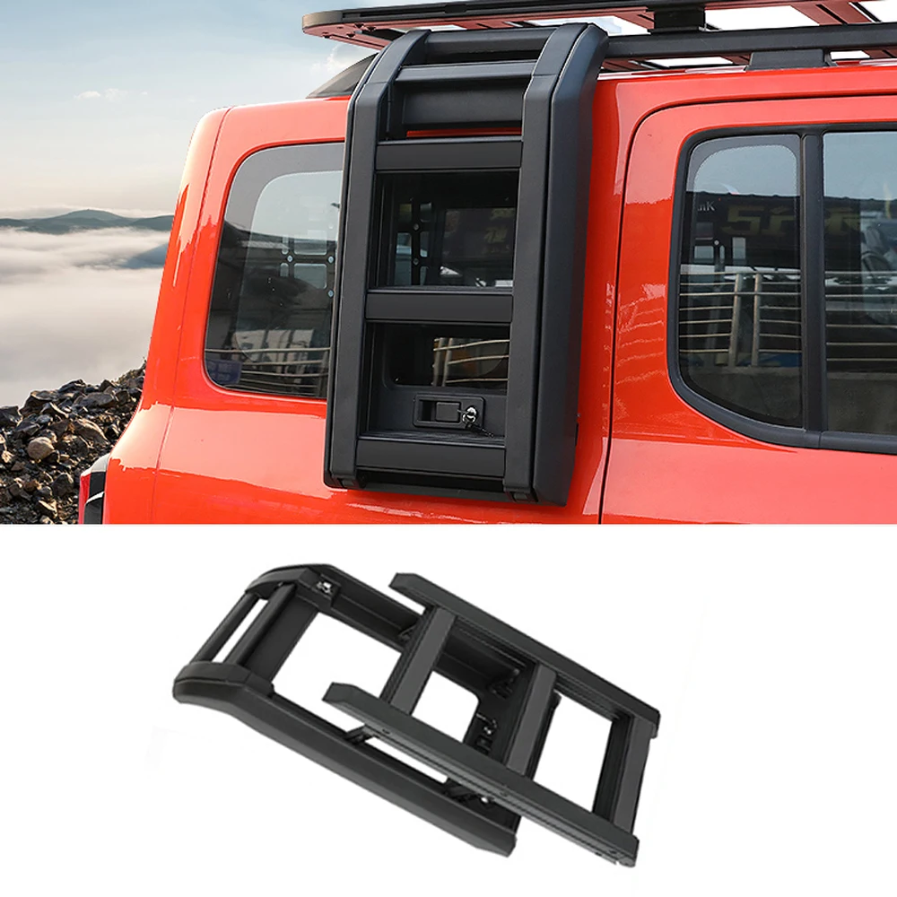 Suitable for 2021-2025 Tank 300 side climbing ladder, original car installation folding ladder, dedicated side climbing ladder