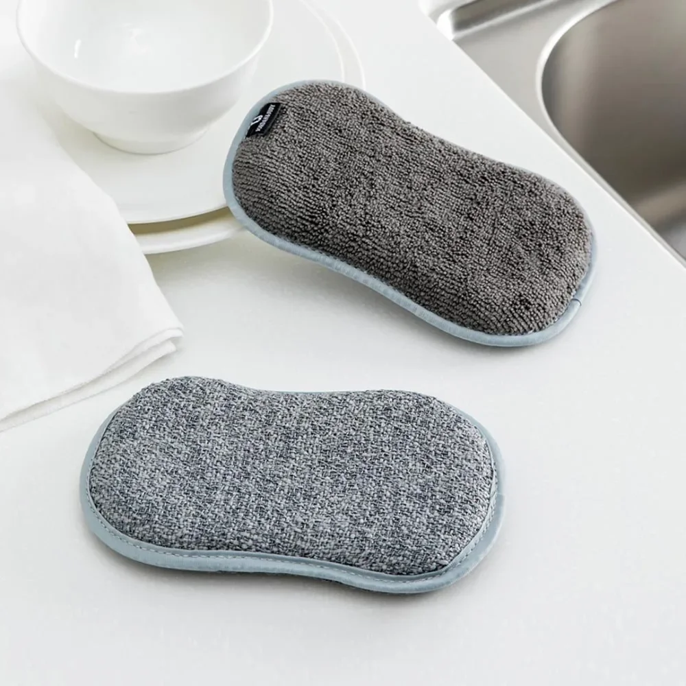 Youpin Doppelseitige Geschirr Pinsel JORDAN & JUDY Dekontamination Wasser absorption und öl absorption Leicht Zu Reinigen