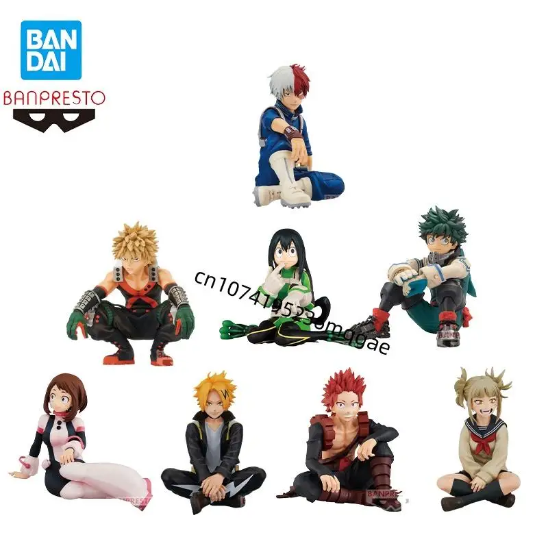 

Original Bandai My Hero Academia Break time Asui Tsuyu Midoriya Izuku Todoroki Shouto Collections Kirishima Eijirou Ornaments