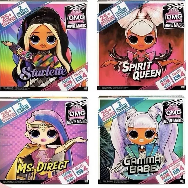 Poupées LOL Surprise OMG Big Butter MGA, coffret cadeau exquis, jouets de film Kawaii, jolies filles, cadeaux à la mode, chute
