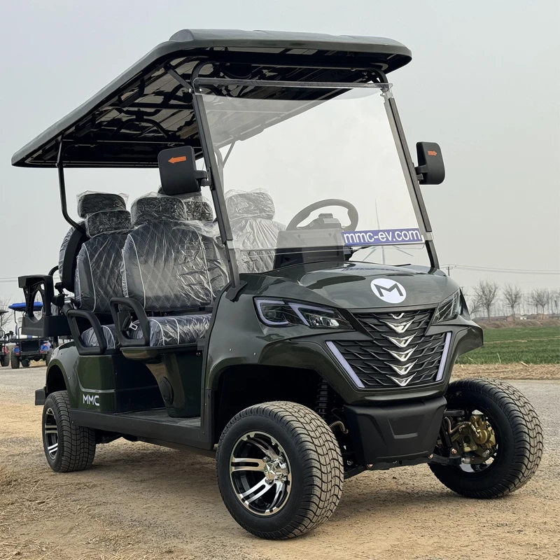 Hot Product 72v Lithium Battery Golf Car 2  4Seats Hunting Golf Buggy Wholesale Mini Electric Golf Cart On SaleGolf Car