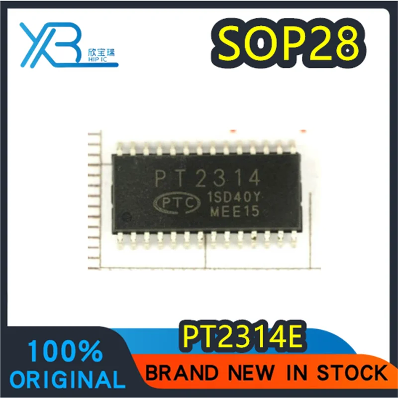 

(10/100 pieces) PT2314 PT2314E SOP28 new original audio adjustment processor spot delivery fast