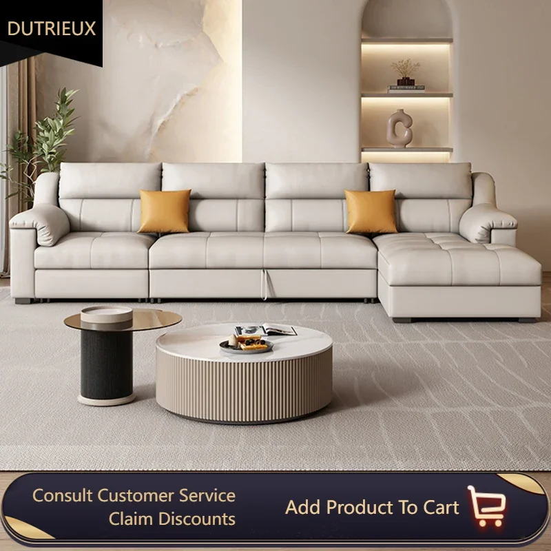 

Foam Leather Soft Couches Storage Electric USB Designer Foldable Sofa Bed Modern Luxury Woonkamer Banken Furniture Living Room