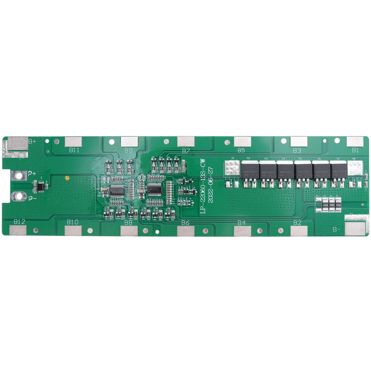 13 Series Same Port 20A Electric Battery Car Electric Car Integrated Board Lithium Battery Protection Board