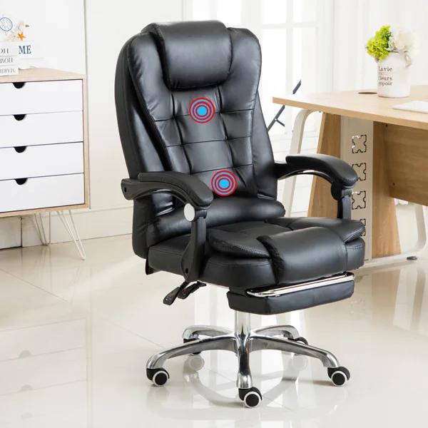 

Modern Adjustable Seat Ergonomic Leather Office Gaming Chairpromote sales