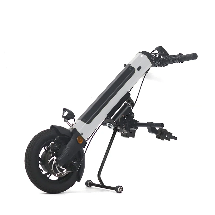 

electric wheelchair handcycle power wheelchair add-on device disabled equipment