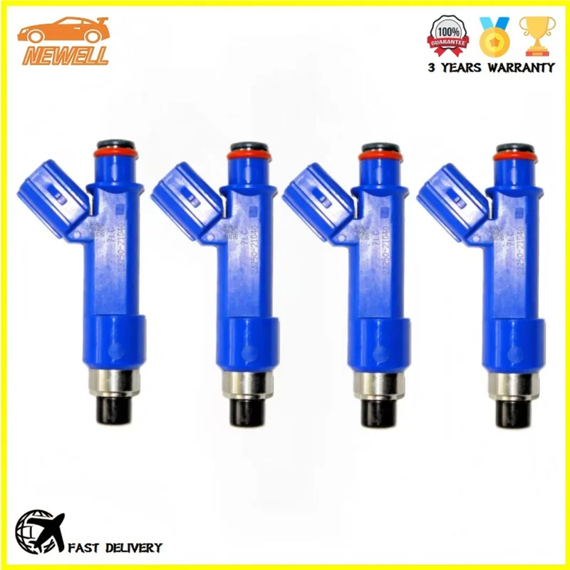 

4pcs 23209-21040 23250-21040 Fuel Injector For TOYOTA YARIS JP COROLLA AXIO FIELDER ALLION PREMIO 1.5L 1.8L 1NZFE 2001~2012