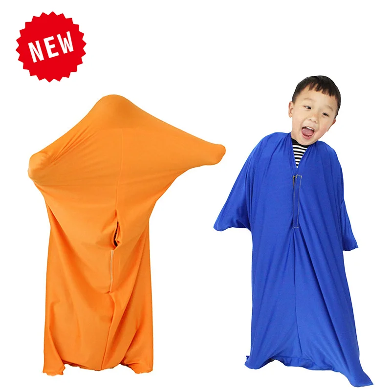 Medium Sensory Body Sock Calming Therapy Sack Magic Blanket Bag Kindergarten Sports Game Clothing Training Toy For Kids Children