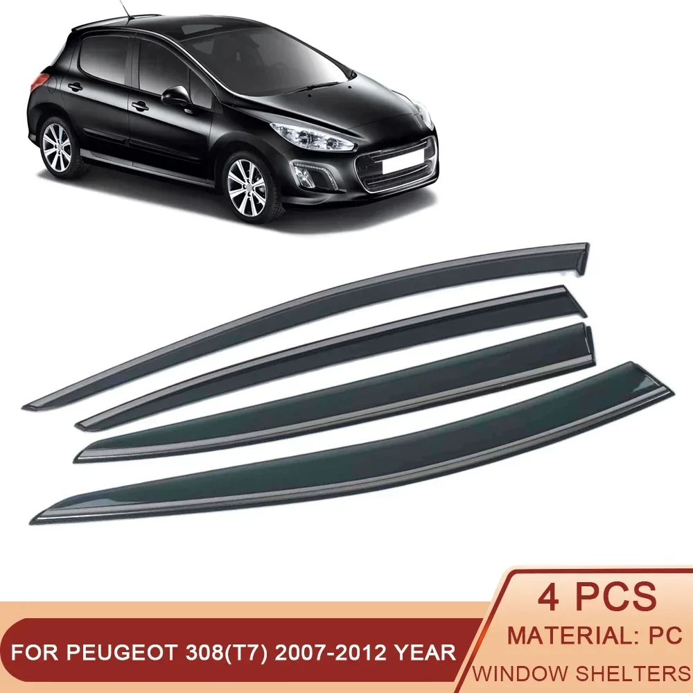 

Козырек от солнца и дождя для Peugeot 308(T7) 2007-2012