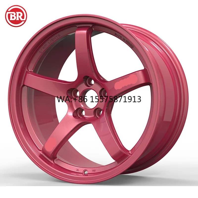 

Кованые легкосплавные диски 5x112 5x114.3, глянцевые розовые, 17-26 дюймов, вогнутые, для автомобиля