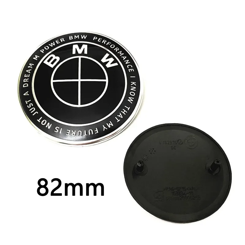 1/4/7Pcs Car Hood Rear Emblem Steering Wheel Stickers Rims Cap Badge For BMW G01 G20 X3 X5 F30 E36 F20 E46 X6 M4 E60 E93 E87 view 6