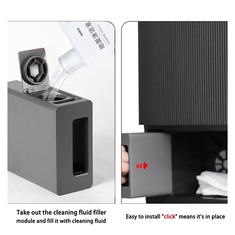 N89r para dreame x40 ultra módulo de adição de líquido compatível para dreame x30 ultra, l10s pro ultra, s20 robô aspiradores