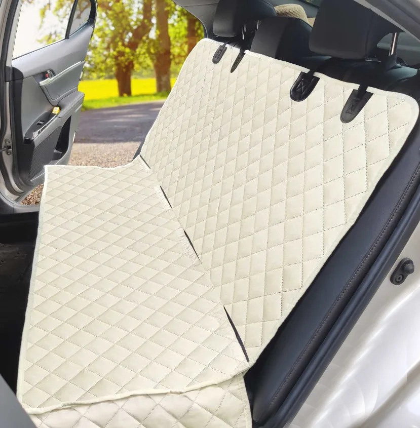 137x147cm Car Dog Seat Cover Waterproof Pet Hammock For Dogs Dog Kick Mat Trunk Cover Mats Dog Car Rear Back Protector