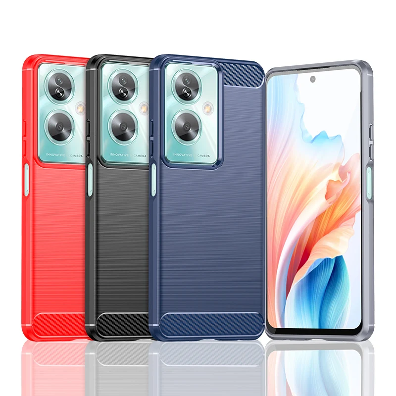 Funda de teléfono para OPPO A1 Pro, A1X, A2, A2X, A3 Pro, A17, A17K, A18, A36, A38, protección contra caídas y colisiones, Color sólido, nueva