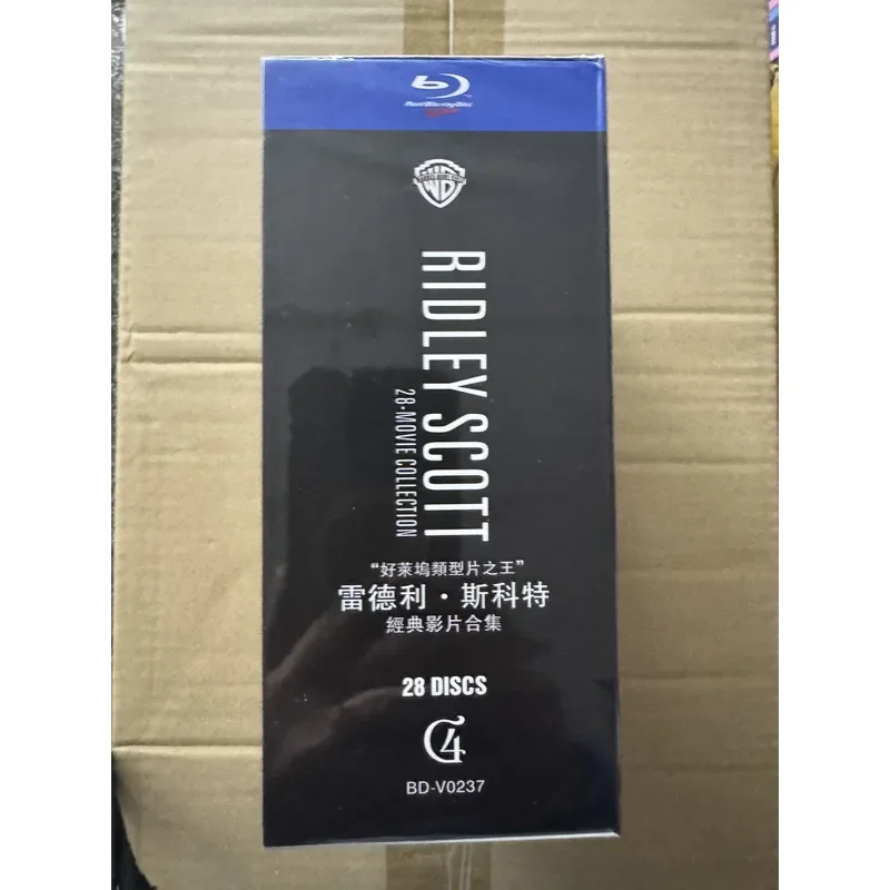 Blu-ray Ridley Scott Classic High Definition Video Collection 28 Disc Box Set