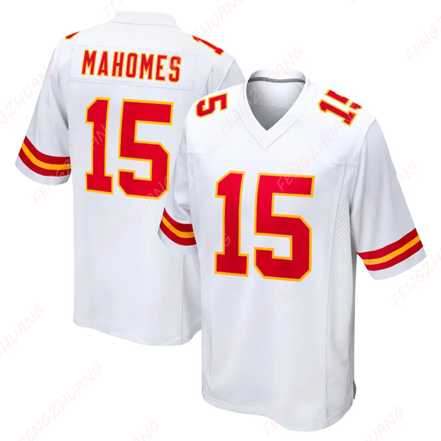 2024 Patrick Mahomes Chiefs Jersey #15 Absorb Sweat Training Outdoors Exercise Uniform Football For Adult&Kid jersey