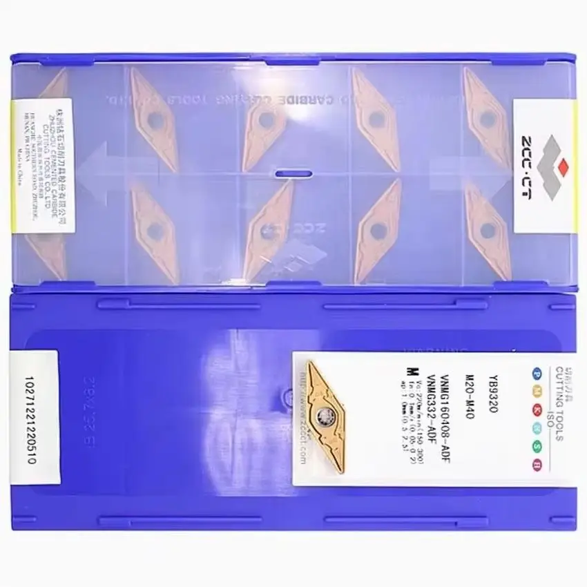 

VNMG160408-ADF YB9320/VNMG160408-ADF YB6315/VNMG160408-ADF YBC252/VNMG160408-ADF YB6425 ZCC.CT CNC carbide inserts turning tools