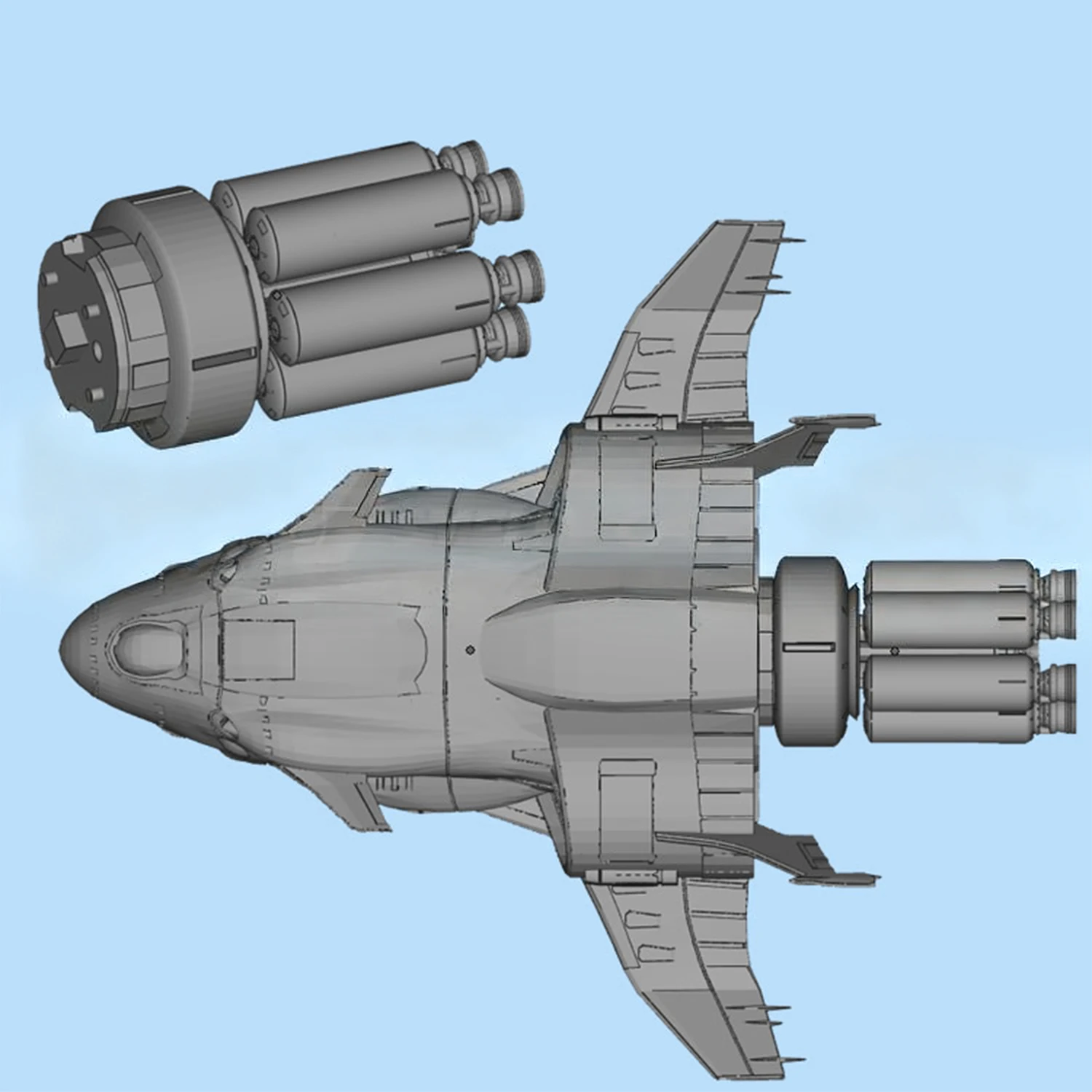 1/1700 Zanzibar Motor Cruiser Modello di assemblaggio 15 cm Resina 3D Stampato Navi Modello Statico Nave Giocattolo Ragazzo Giocattolo Ornamento