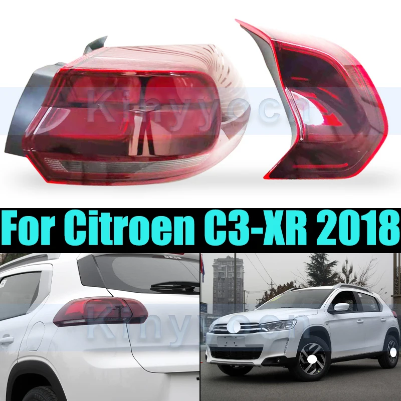 

Rear Bumper Tail Light Tail Lamp For Citroen C3-XR 2018 Rear Lamp Taillights Taillamps Brake Light