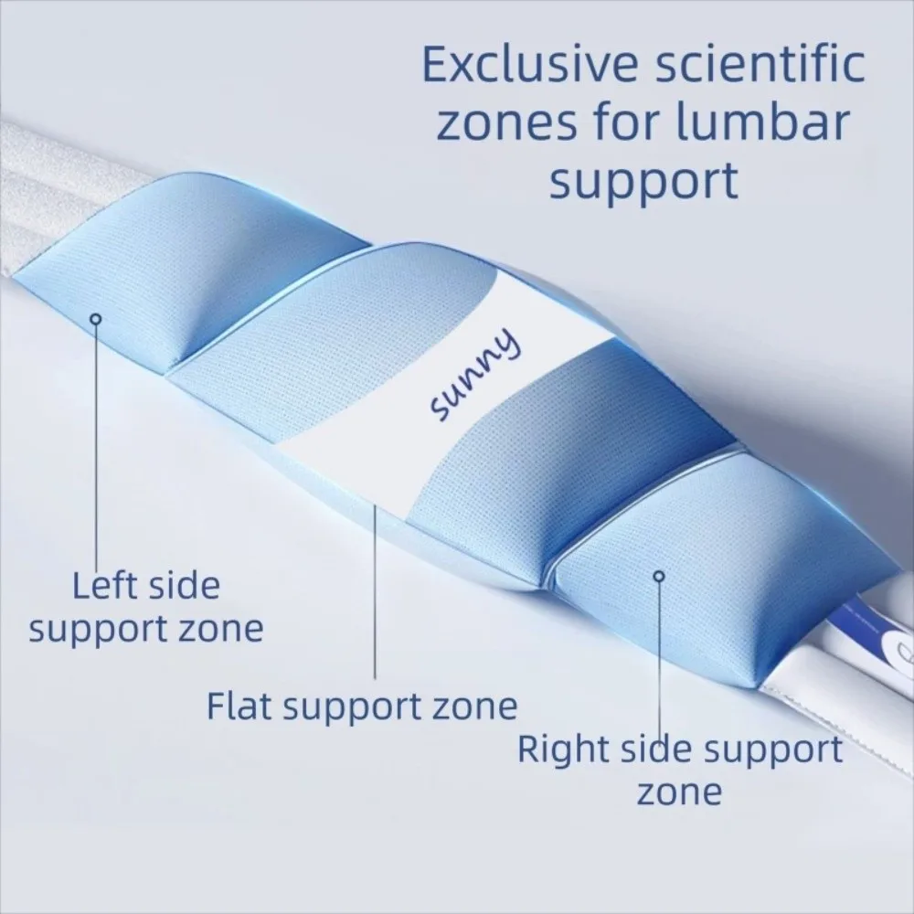 Comfortable Lumbar Support Pillow Adjustable Wrap Around Waist Protection Waist Support Pillow Soft Intervertebral Disc Support