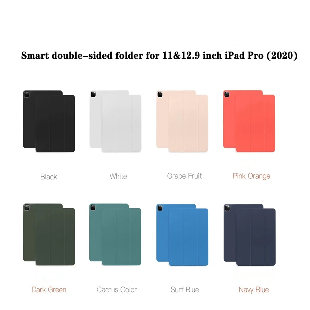 

2020 12.9 Inch Smart Folio for 2021 IPad Pro 12.9 Case Folio Magnetische Flip Cover Leather Prijsverlaging