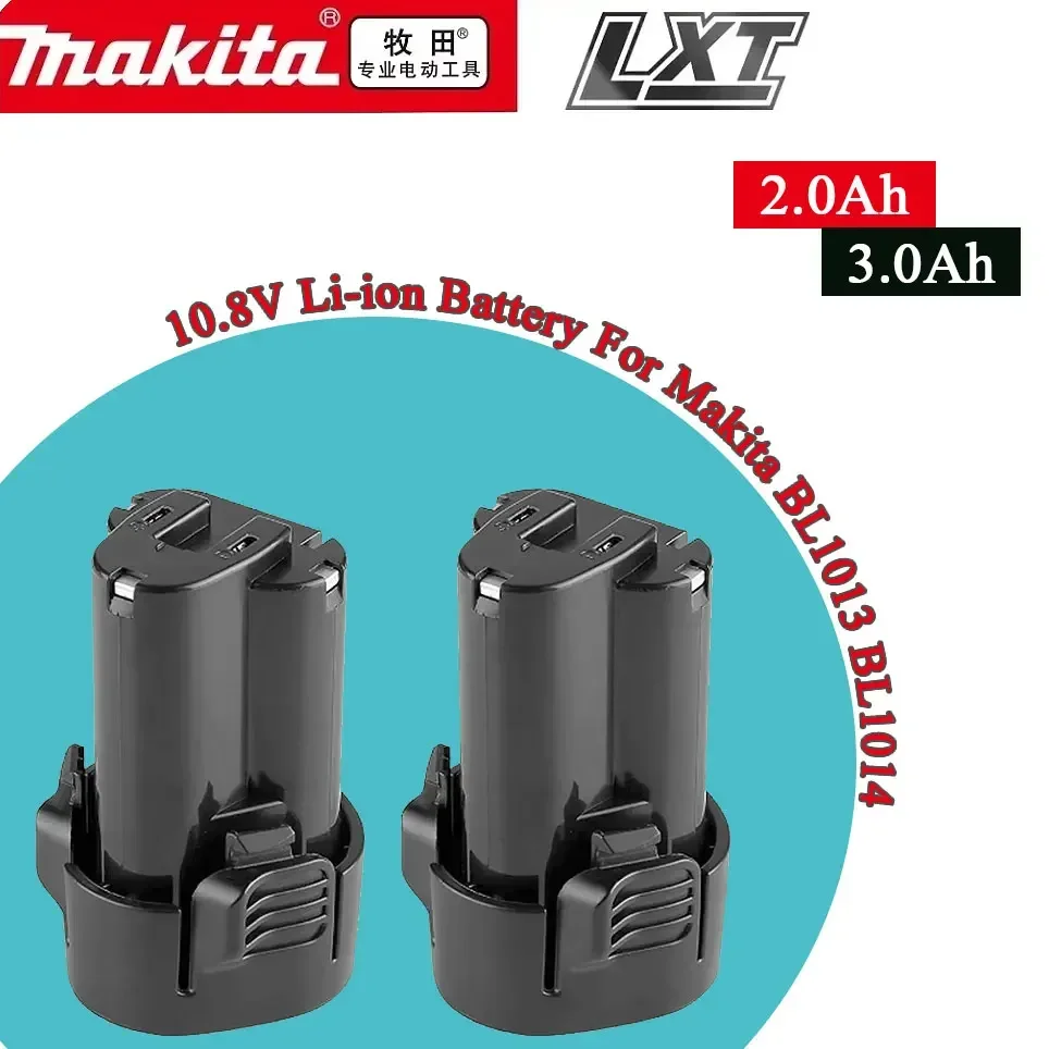 For Makita BL1013 BL1014 10.8V 12V Max 3000mAh Lithium Battery 194551-4 TD090D TD090DW LCT203W LCT204 194550-6 DF030D