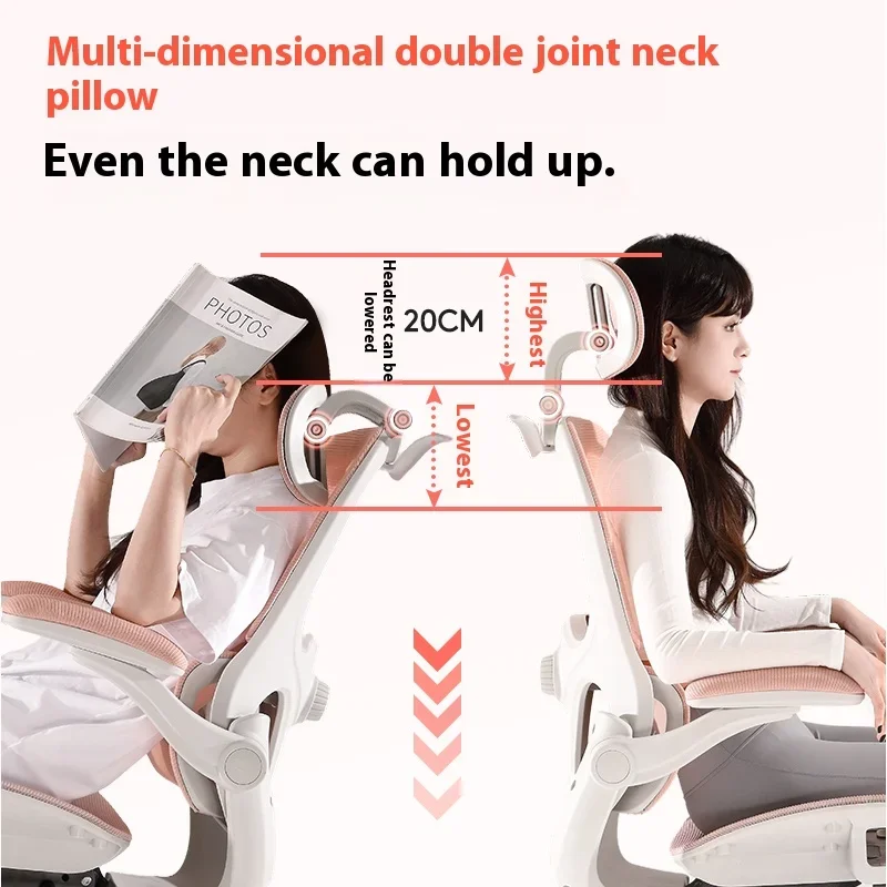 Computer Chair Chiffon Chairs Portable Folding Bedroom Chaise Design Makeup Rocking Pc Room Ergonomic Adhd Cheap Work Rotating