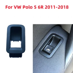 Car Window Lift Control Switch Button Panel Frame Trim 6R0867255H 6RU867255A For VW Polo 5 6R GTI Crosspolo MK5 Sedan 2011-2018