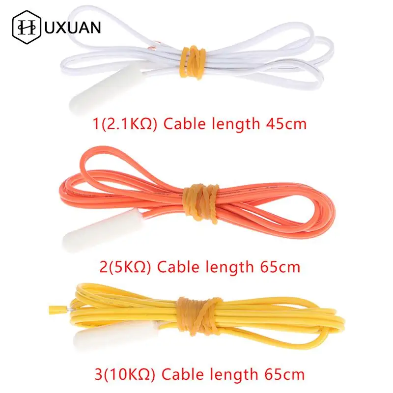 2.1k/5k/10k Refrigerator Freezer Temperature Sensor Temperature Probe For Universal Fridge Ice Box Parts