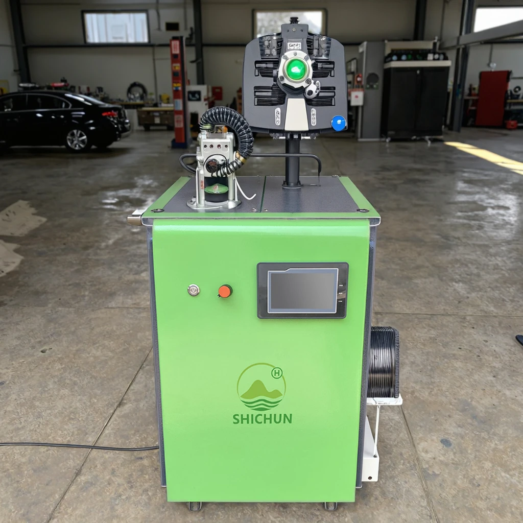 SCC300 Mobile Garage HHO Carbon Clean Machine Hydrogen Generator Car Care Essentials
