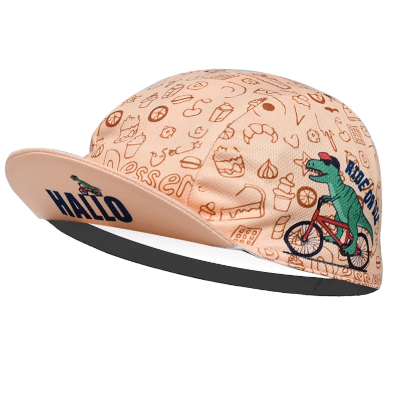 New Dinosaur Cycling Cap Skiing Raceing Sports Bike Hats Customizable One Size Fits Most Men And Women