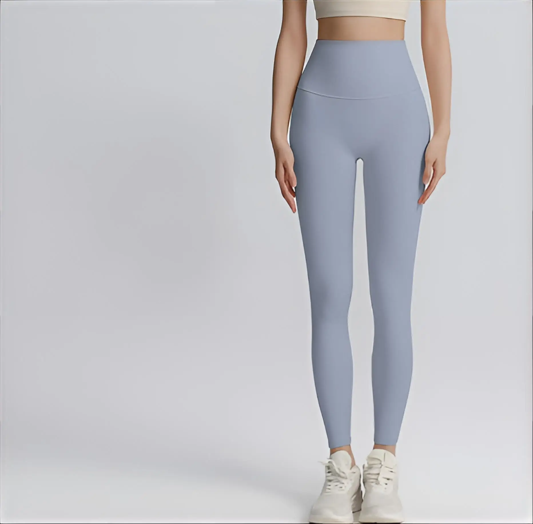 Yoga Pants Emo Women Dyeing High Waist Homewear Loungewear Basics Slim Fitting Bodycon Squat Proof Ropa Flexible Fluffy Patch GF