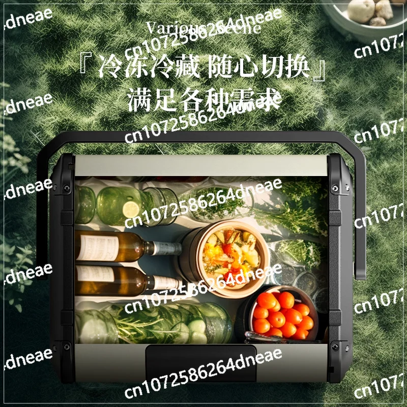 ثلاجة سيارة جديدة 24 فولت سيارة صغيرة منزلية شاحنة مزدوجة الأغراض 12 فولت ضاغط تجميد ثلاجة التخييم في الهواء الطلق #4