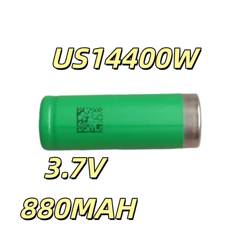 1-2PCS Replacement battery US14400W 3.7V 880mAh flat head lithium battery sheet can be welded