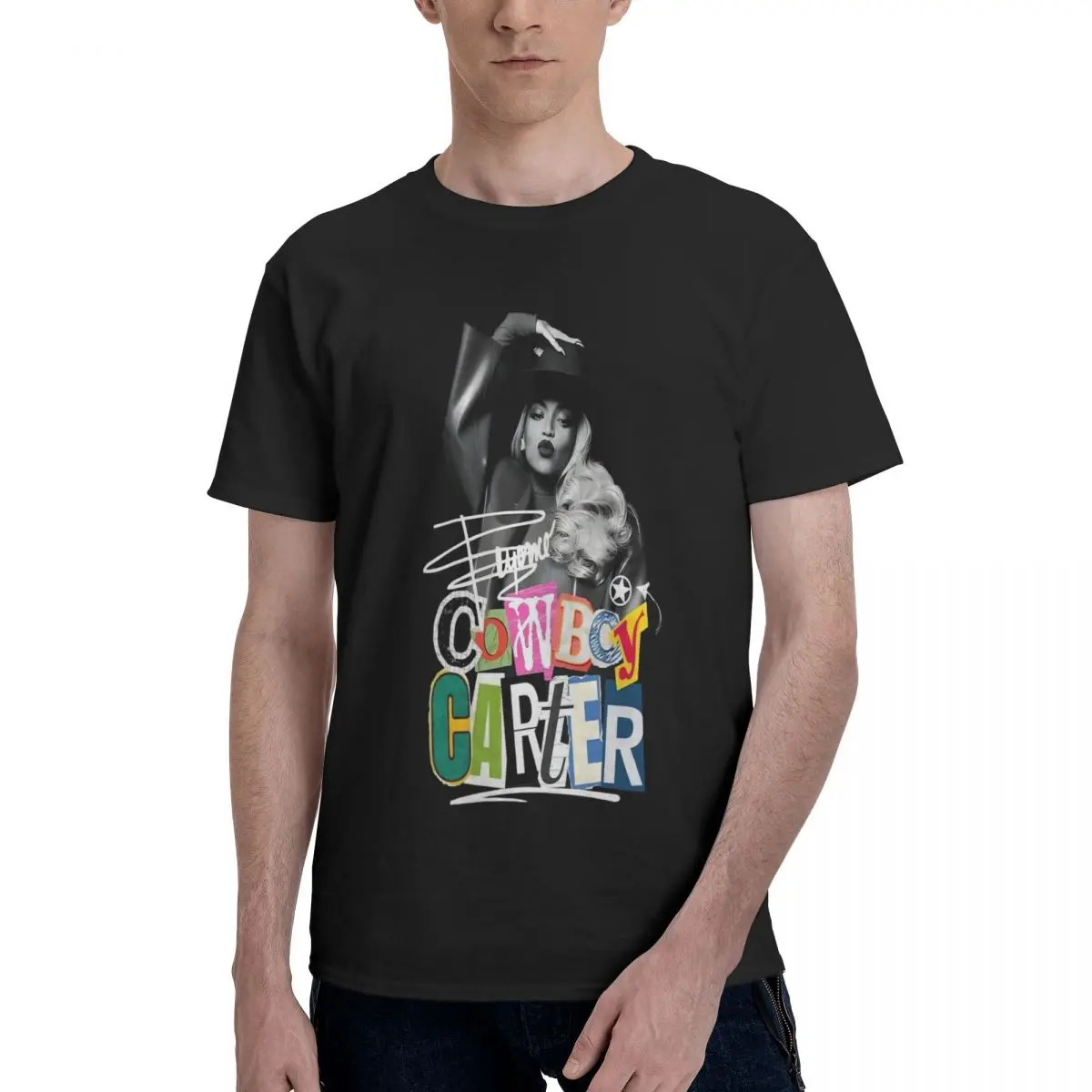 Movement Cowboy Carter Poster Art T-shirts Champion Creative Top quality Home USA Size