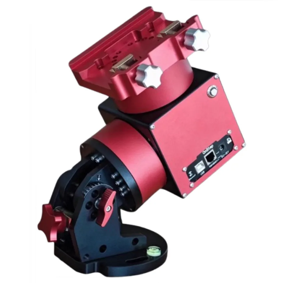 Double 17 harmonic equatorial instrument clear sky photography astronomical telescope stargazing and moon watching