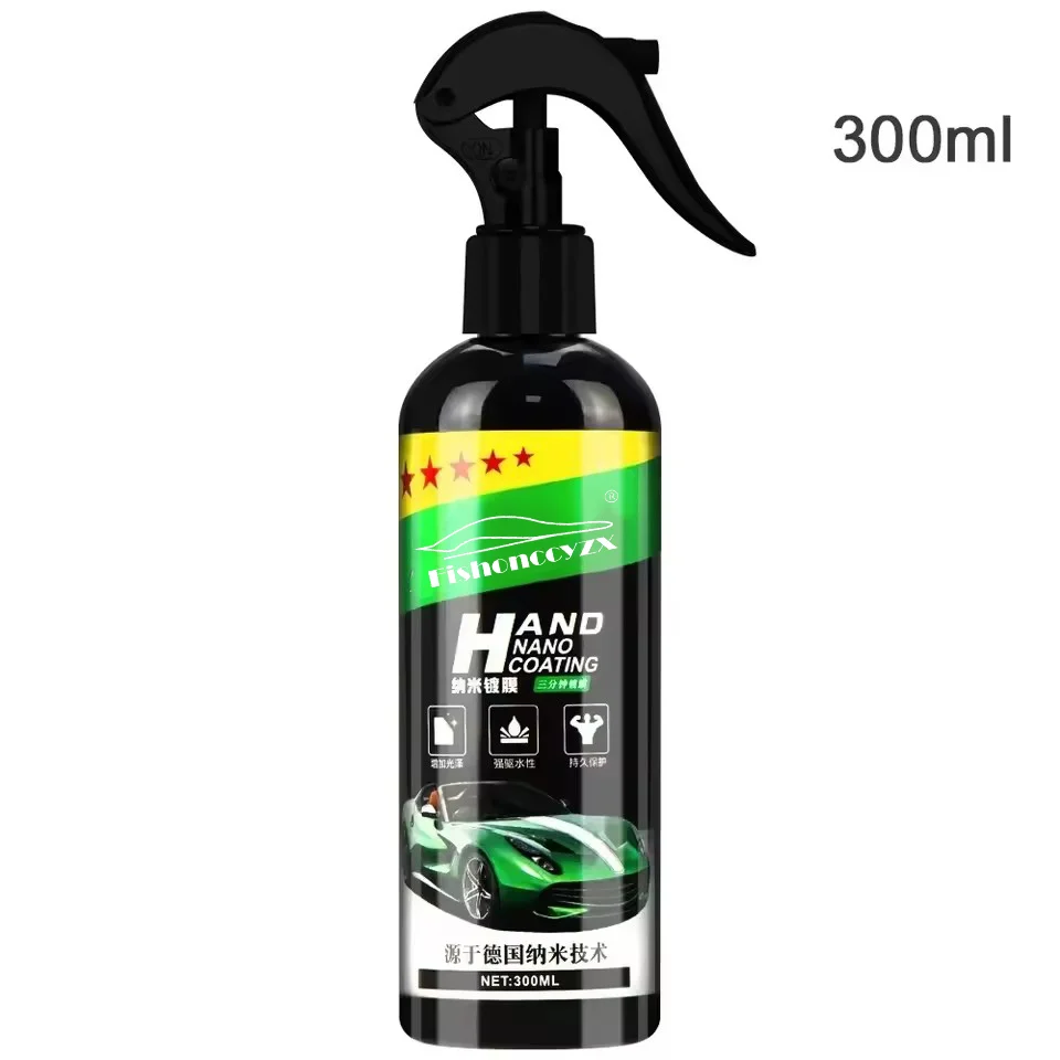 Nano Ceramic Car Coating Auto Detailing Products Liquid Spray Polish Wax Film Paint Care Protector Kit Accessories