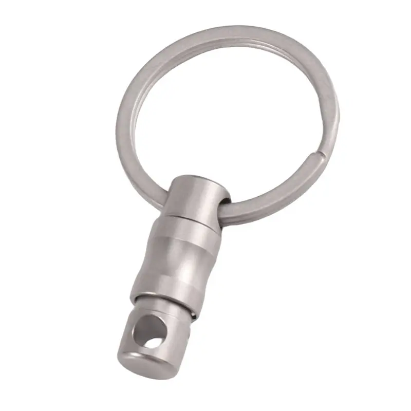HOT!A72T Quick Release Keychain Carabiner Detachable Double Swivel Snap Hook For Car Keys, USB Drives, Tools