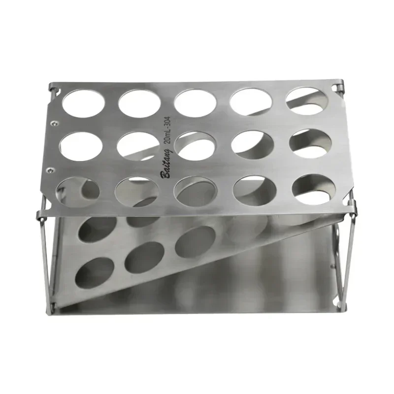 

Foldable Autoclavable Syringes Racks Display Racks Syringes Display Racks Base Stainless Steel