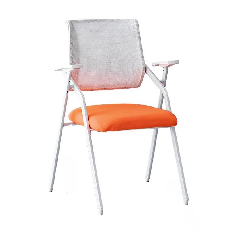 

Training Chair White Integrated Training Table with Table Board Computer Chair Chair Folding ffice Meeting Room