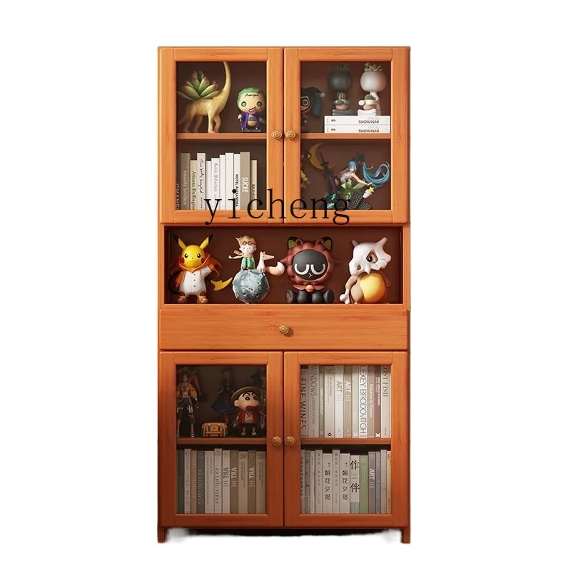 

ZWS. Transparent figure cabinet Model ornament cabinet Glass storage toy display cabinet