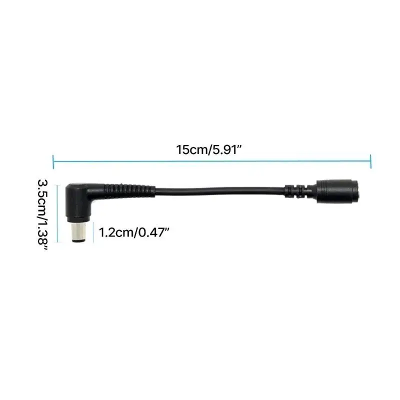 DC7.4mmx5.0mm Stromanschlusskabel für Laptops 7.4x5.0mm Buchse auf 7.4x5.0mm Stecker Stromkabel – Detail 6