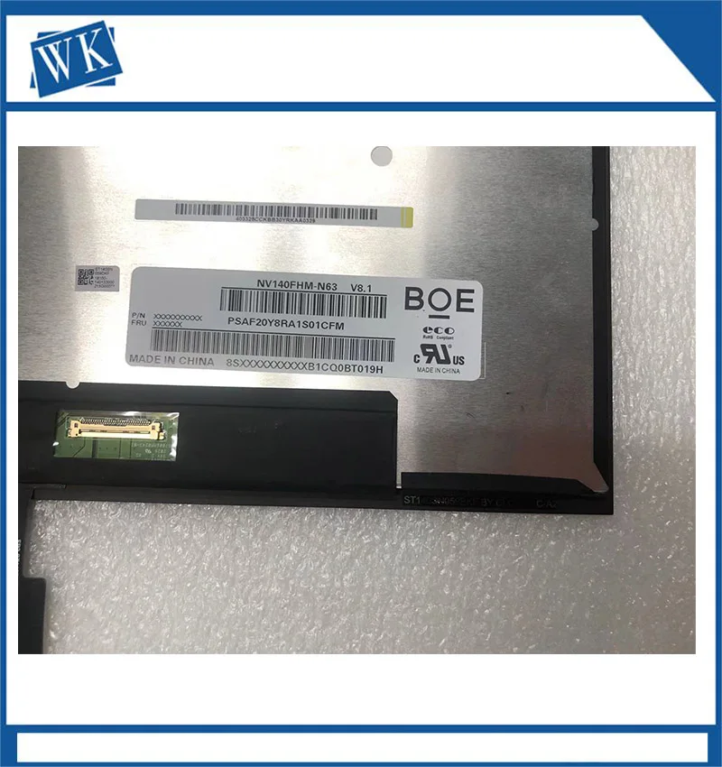 Imagem -04 - Polegadas para Asus Zenbook Flip 14 Ux463 Ux463f Ux463fl Lcd 1920*1080 30pin 14