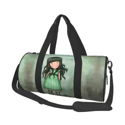 Anime S-Santoros G-Gorjuss borse sportive Cute Girl Travel Training Gym Bag con scarpe borse divertenti uomo donna borsa Fitness portatile