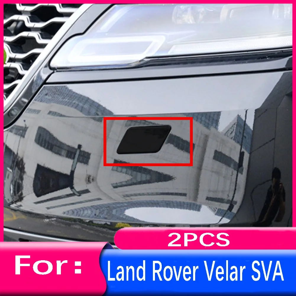 

Car Front Bumper Grill Water Spray Cover Washer Nozzle Cap For Land Rover Range Rover Velar SVA Series 2017 2018 2019-2022+ L560