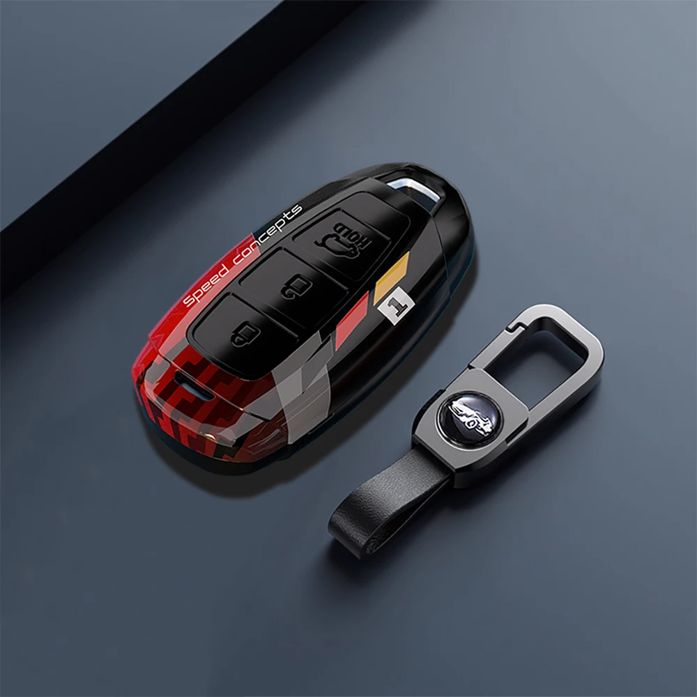 Funda para llave de coche ABS de 3 botones para Hyundai LA FESTA Kona 2021 Creta 2 Solaris i30 ix35 Azera ELANTRA GRANDEUR IG bolsa para llaves