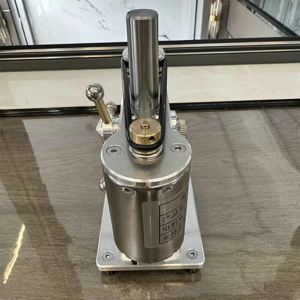 Mini perforadora de banco de velocidad ajustable de 220 V, perforación de precisión de 0,4-4 mm para reparación de relojes con adaptador de corriente