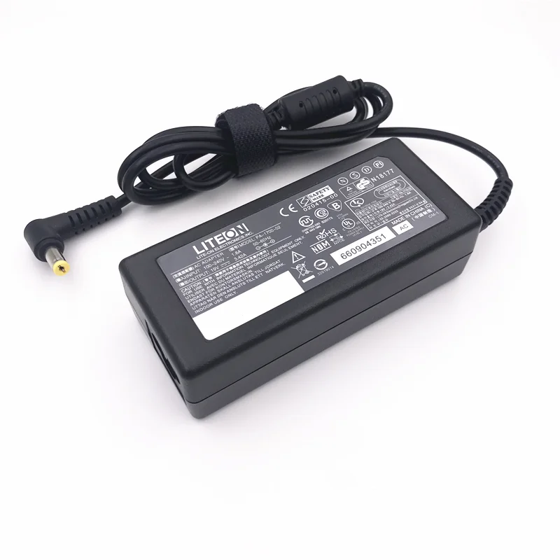 Imagem -02 - Carregador Adaptador ac para Acer Aspire Fonte de Alimentação 5315 5630 5735 5920 5535 5738 6920 7520 pa 165086 s3 E15 19v 3.42a 65w