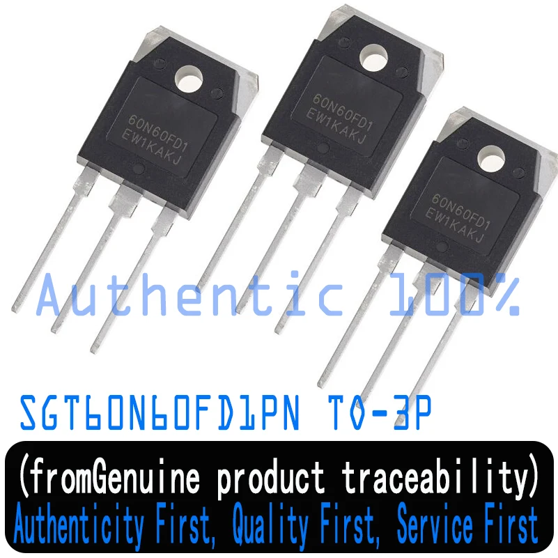 

10piece 100% New Origiail 60N60FD1 SGT60N60FD1 60A/600V IGBT TO-3P TO-247 60A 600V