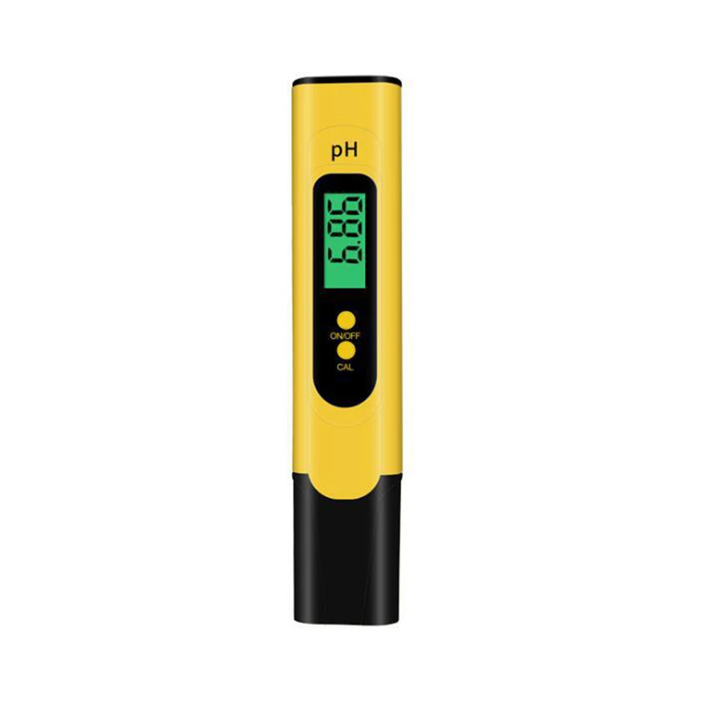 0.01 High Precision Water Quality Tester 0-14 Measurement Range PH Meter Suitable Home Aquarium Swimming Pool with Backlight